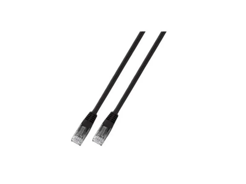 EFB-Elektronik RJ45 patchkabel Kat.6 U/UTP PVC CCA svart 20m Produsent: EFB Elektronik (K8100SW.20)