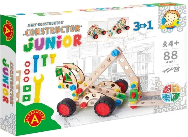 Alexander Maly Konstruktor Junior gaffeltruck 3-i-1 88 deler 2822