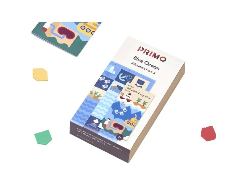 Cubetto MINT Coding-eventyrpakke Der blaue Ozean fra 3 år – tysk versjon