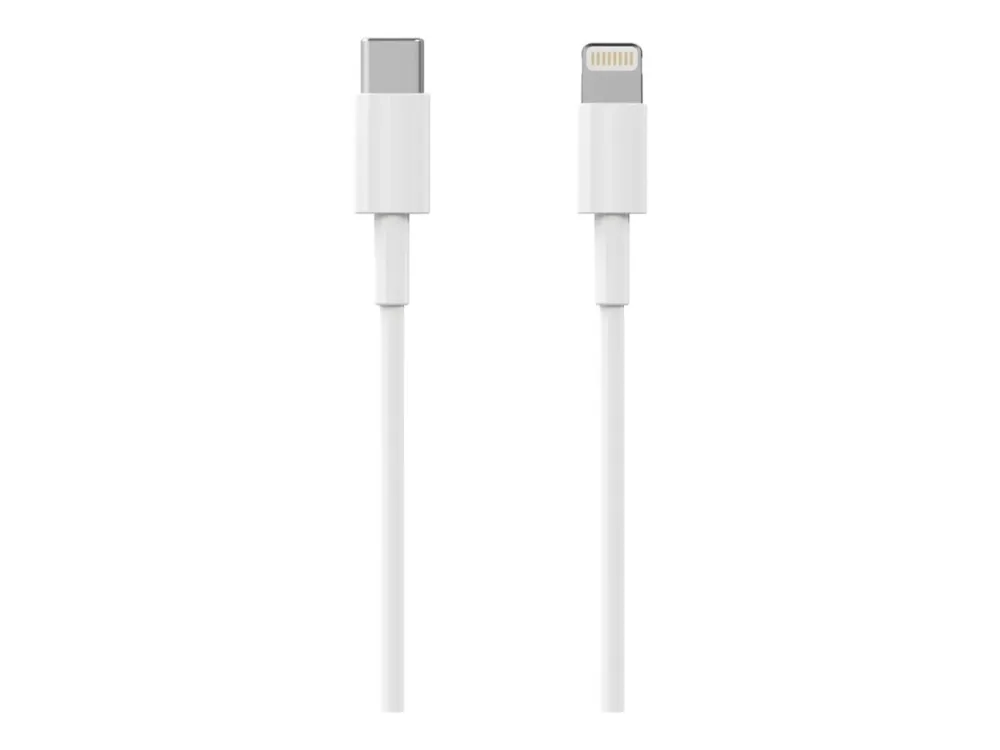 Sinox One - Lightning-kabel - USB-C hann til Lightning hann - 1 m - hvit - USB Power Delivery (18 W)