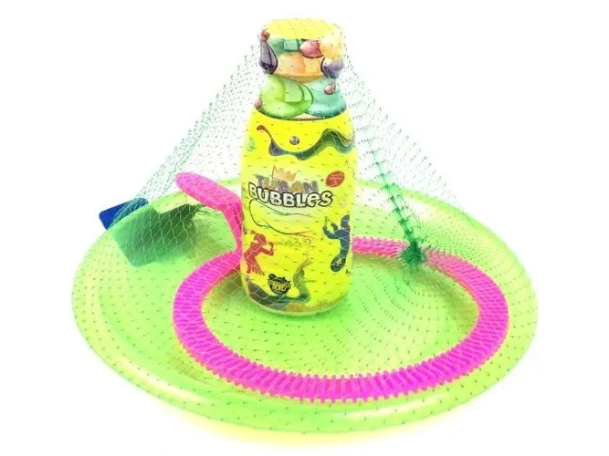 Russell såpeboblesett i nett - 250 ml + stativ + 1 ring (3635)