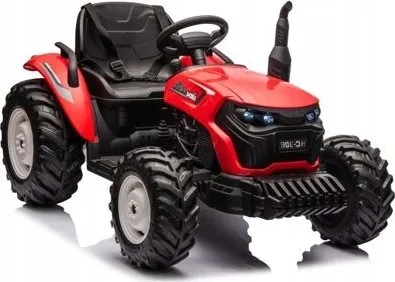 Lean Cars batteridrevet traktor HC-306 rød 24V