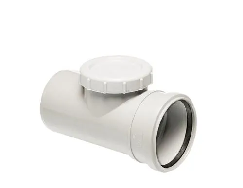Uponor Decibel renserør 160 mm med 1 muffe