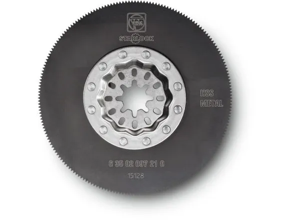 FEIN 63502097210, Sagblad, Kopper, Glassfiber armert plastik, Metall, Plast, Putty, Tre, Høy-Hastighets Stål (HHS), FEIN MultiMaster QuickStart (FMM 350 QSL), FEIN MultiMaster Top (FMM 350 QSL), FEIN MultiMaster..., 8,5 cm, 1 stykker