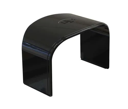 T75-S samlekappe - 78x58 mm, Sort RAL 9005