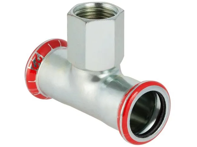 Tee fz 108-3/4''-108 mm mf/mf t/varm