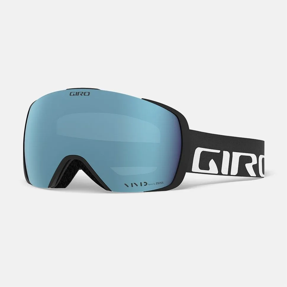 Giro Contact Vivid, Unisex, Sylindrisk (flat) linse, Sort, Hvit, Blå, En Størrelse