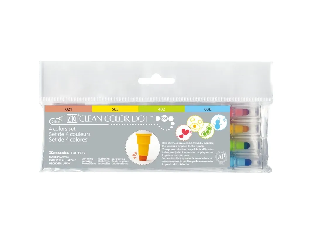 Zig Clean Color DOT fargesett