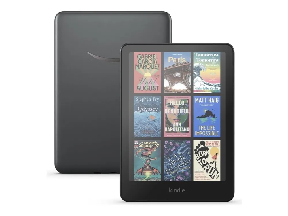 Amazon Kindle Colorsoft Signature Edition - 1. generasjon - eBook-leser - 32 GB - 7 farge/monokrom (dobbeltlag) E Ink - berøringsskjerm - Bluetooth, Wi-Fi - metallisk sort