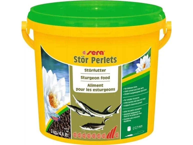 Sera Sturgeon Granules 3.800 ml, granulat - fôr til stør