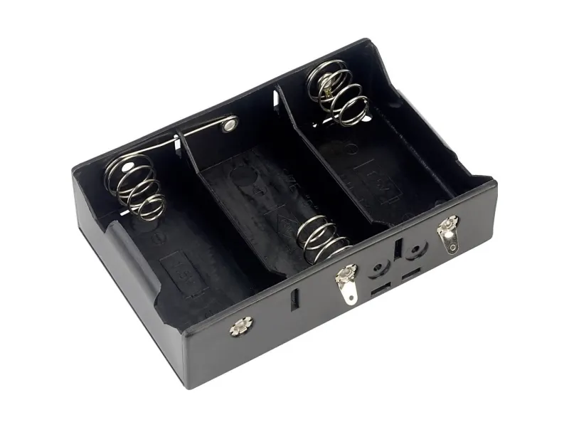 TRU COMPONENTS BH-131D batteriholder 3 R20 (D) loddetilkobling