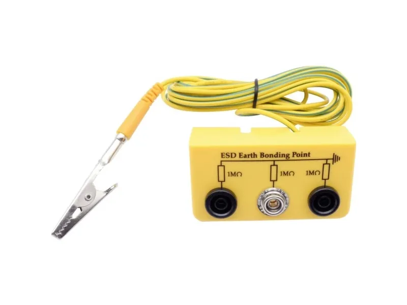 Quadrios ESD-jordingsboks 3,00 m Tilkobling, trykknapp 10 mm