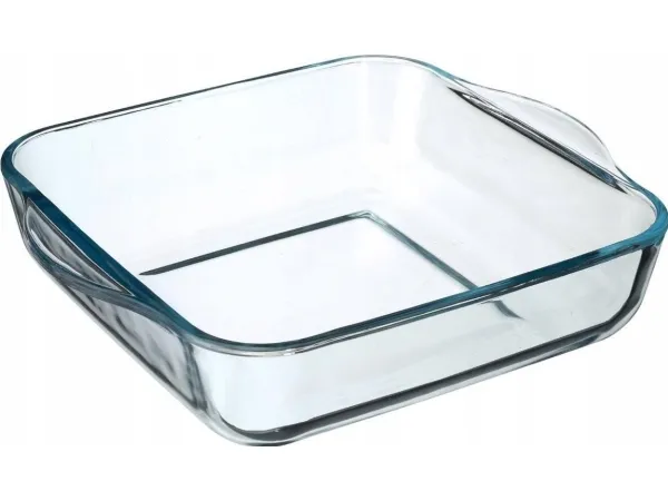 Secret de Gourmet keramisk ildfast form, 22 x 22 x 6 cm, glass