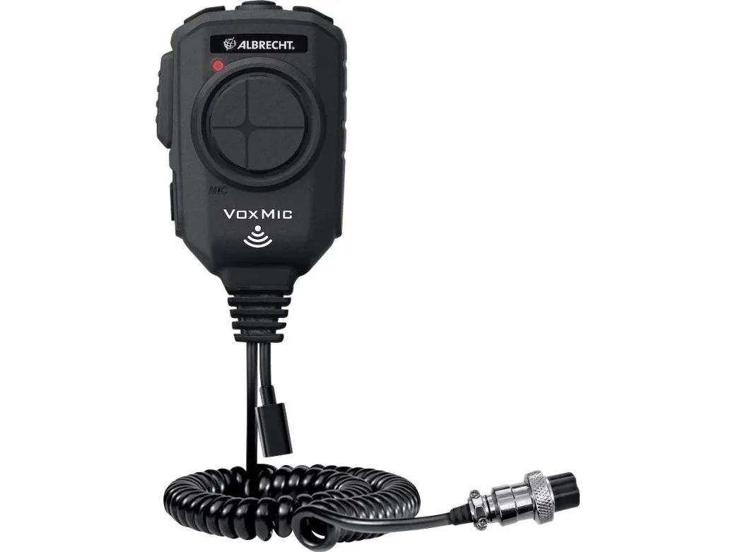 VOX mikrofoner Albrecht Albrecht VOX mikrofon 6-pins med ANC og 3000mAh batteri 42100