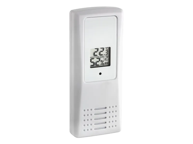 TFA-Dostmann 30.3208.02, Elektronisk miljøtermometer, Innendørs, Digitalt, Hvit, Plast, Vegg
