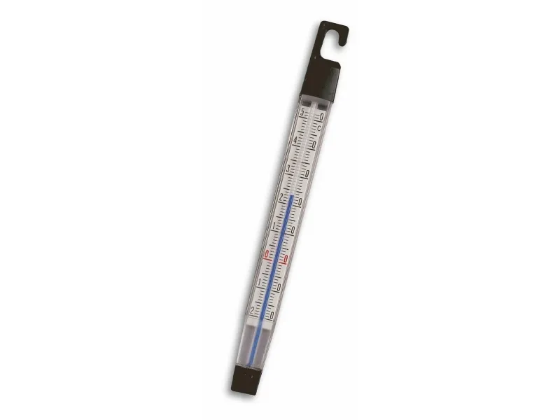 TFA-Dostmann 14.1012, Væskebasert miljøtermometer, Inne/Ute, Analog, Svart, Hvit, Plast, 15 mm
