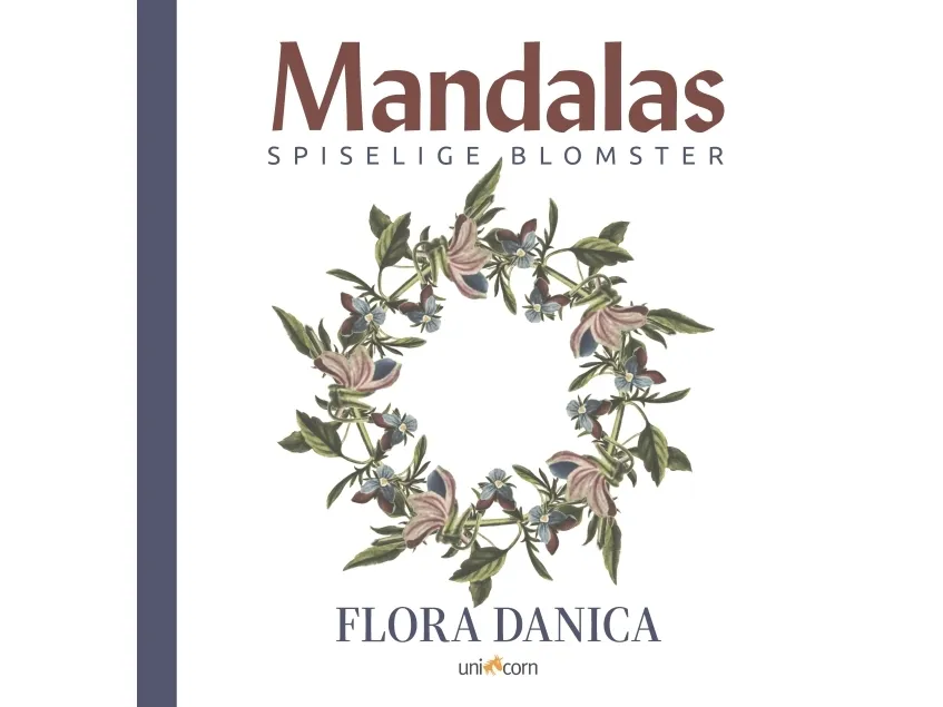 Mandalas - Flora Danica Spiselige Blomster | Språk: Dansk