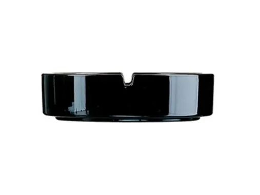 Askebæger Ø8.5 cm glas sort - (24 stk.)