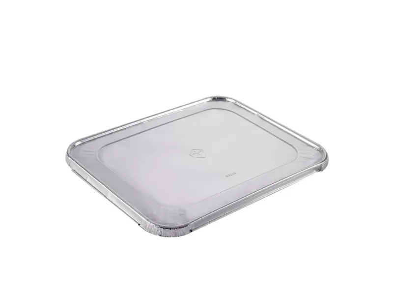 Låg t/gastrobakke, Plus Pack, 1/2GN Rektangulær,325x265x16mm aluminium, aluminium, pakke a 50 stk Fø