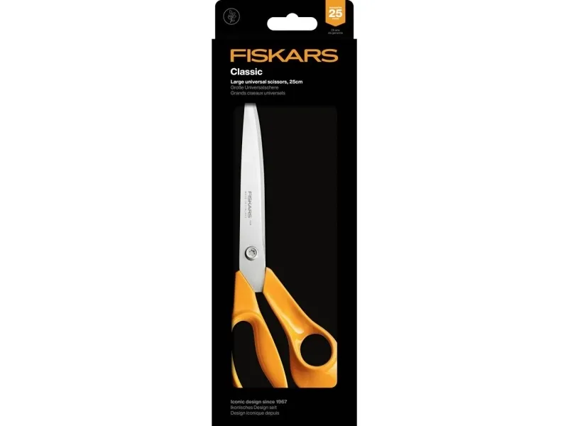 Fiskars 1075039 universalsaks høyrehendt 250 mm oransje (1075039)