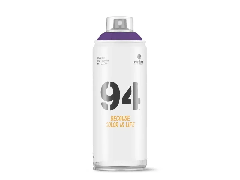 Montana vannbasert aerosolfarge, lilla, 0,4 l