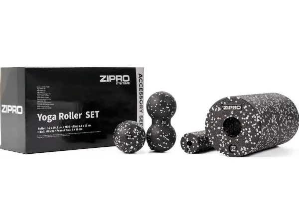 Yoga Roller Massasjesett 4 deler