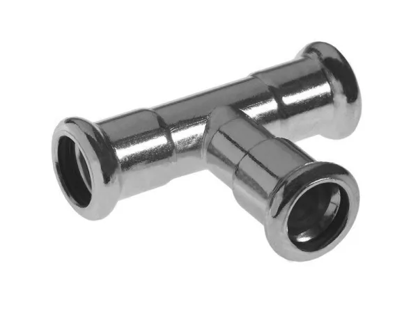 KAN-therm T-rør 18x18x18 mm stål - 620250.4