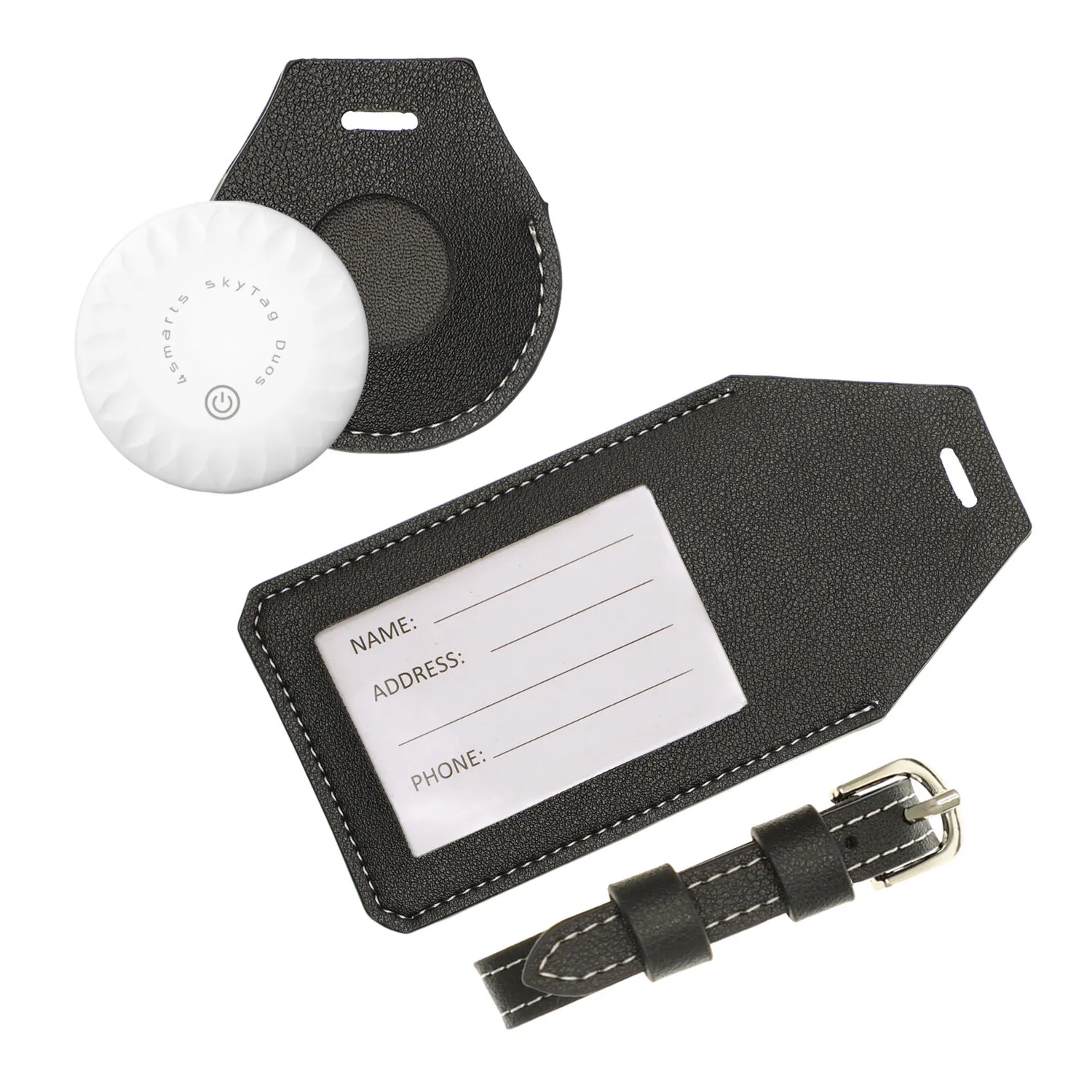 4smarts SkyTag, Universell, Søker, Svart, Hvit, 2400 - 2483 MHz, 50 m, 100 dB