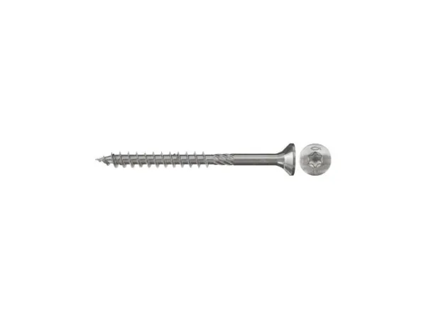 Fischer 657082, Skru, Metall, Tre, Generell nytte, Delgjenge, Flathode