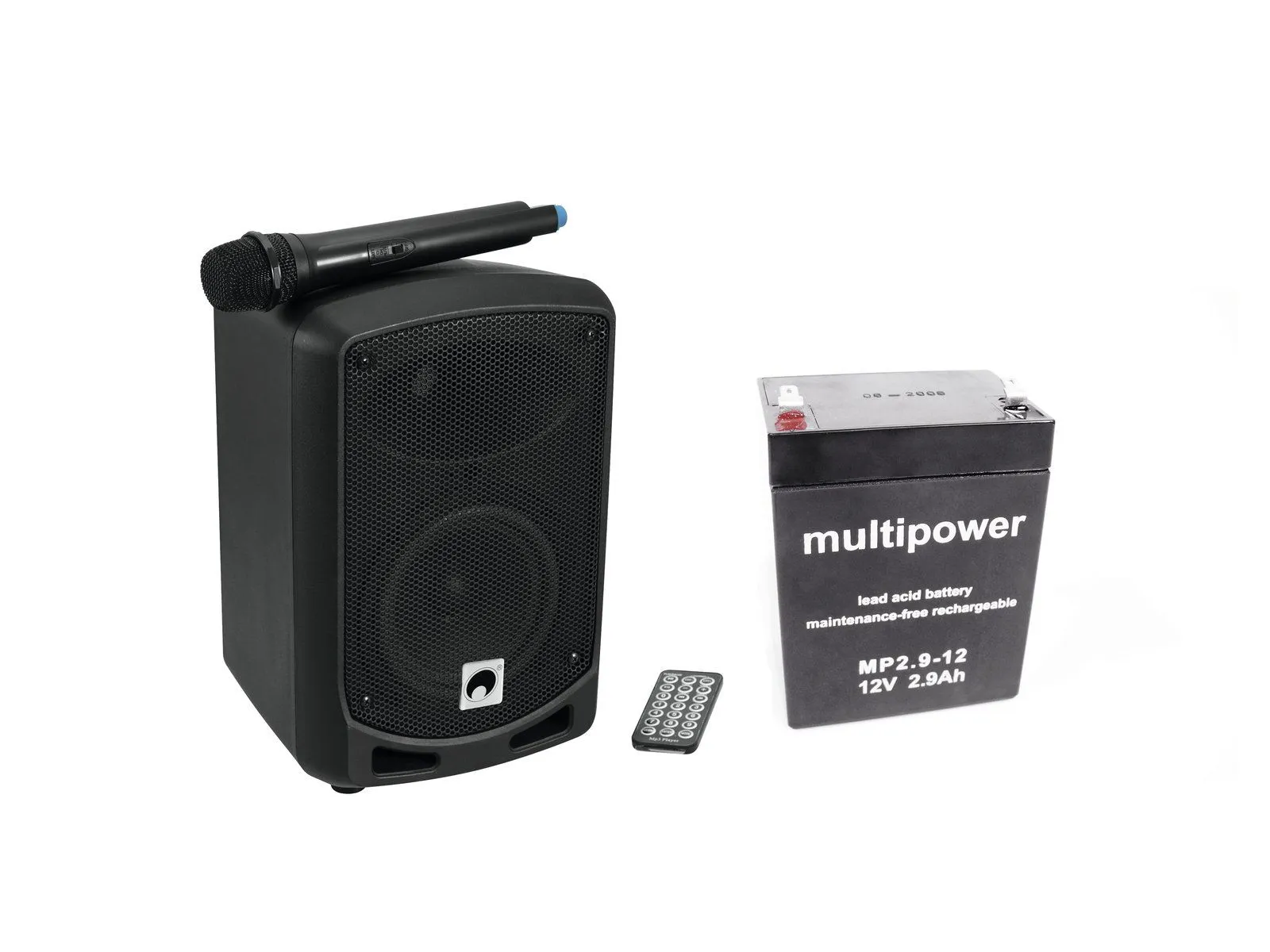 Omnitronic 20000329, 40 W, 62 - 180000 Hz, 0,5%, 2-veis, Innebygget, D
