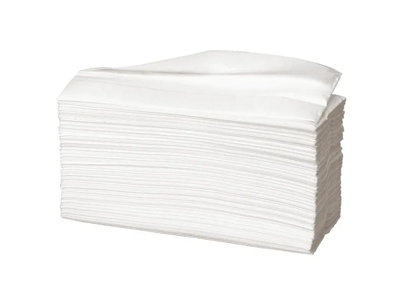 Håndklædeark, ABENA Care-Ness Excellent, 2-lags, C-fold, 31x23cm, 9 cm, hvid