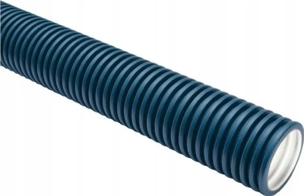 SpiroFlex 75 fleksibelt ventilasjonsrør VENT CLEAR BASIC 50 m antibakteriell blå