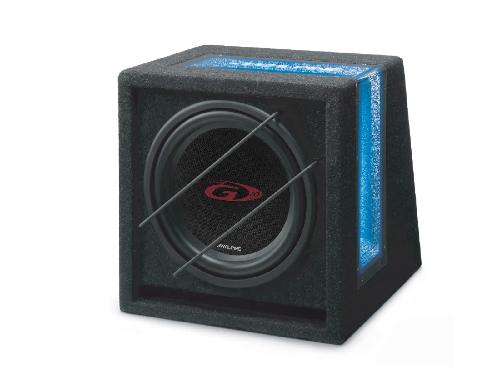 Alpine 10 subwoofer basreflekssystem - SBG-1044BR