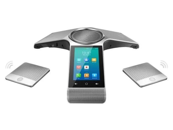 Yealink CP960, IP-konferansetelefon, Berøringskontroll, Sølv, LCD, 12,7 cm (5), 1280 x 720 piksler