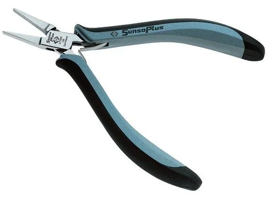 C.K Tools SensoPlus, nåletang, Stål, Svart, Blå, 120 mm