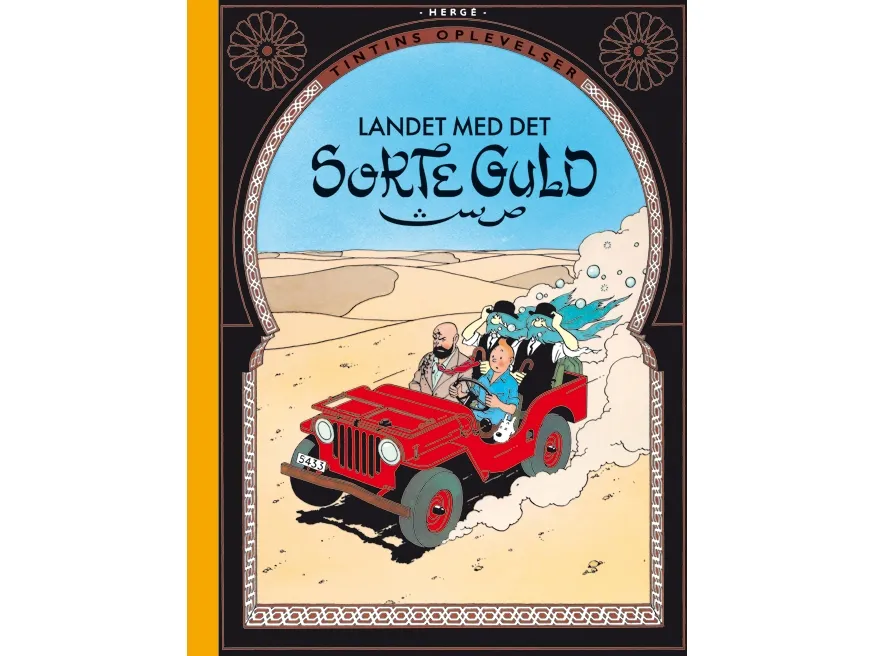 Tintin: Landet med det sorte gullet - reutgave | Hergé | Språk: Dansk