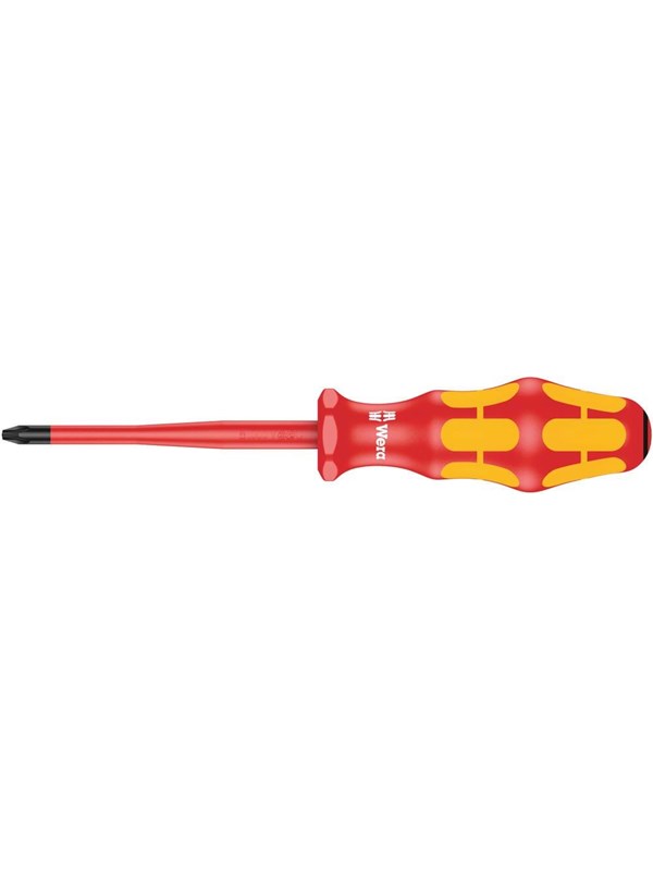 Wera 165 is pz vde insulated screwdriver with reduced blade diame