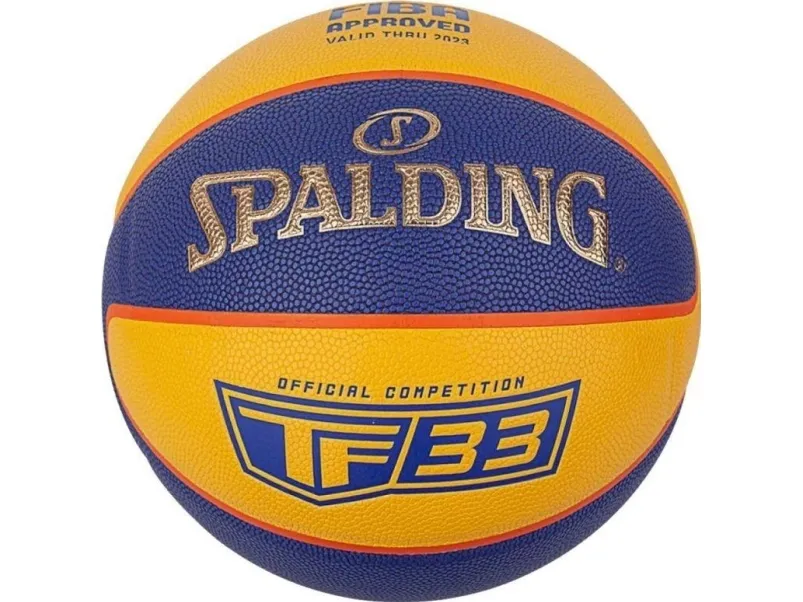 Spalding TF-33 Official Ball 76862Z Zólte 6