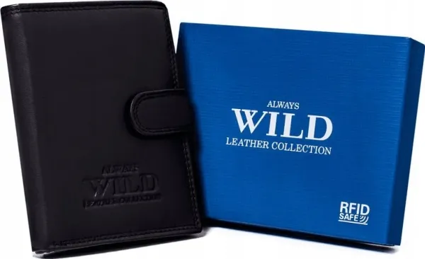 Always Wild Leather Herrelommebok med RFID Always Wild NoSize