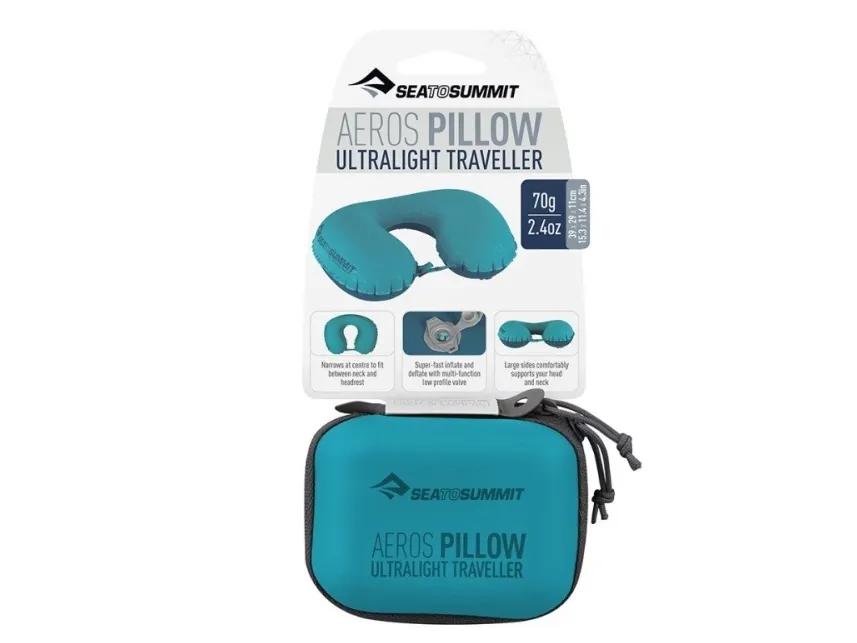 Poduszka SEA TO SUMMIT Aeros Ultralight Traveller Aqua
