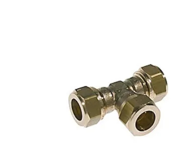 Tee 15 MM - Kompressions Fittings