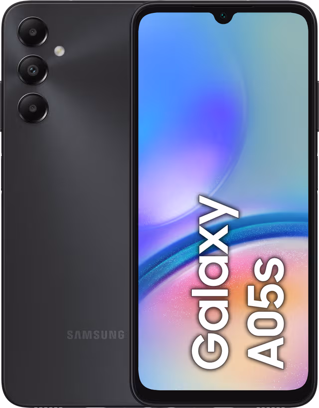 Samsung Galaxy A05s smarttelefon 4/64GB (sort)