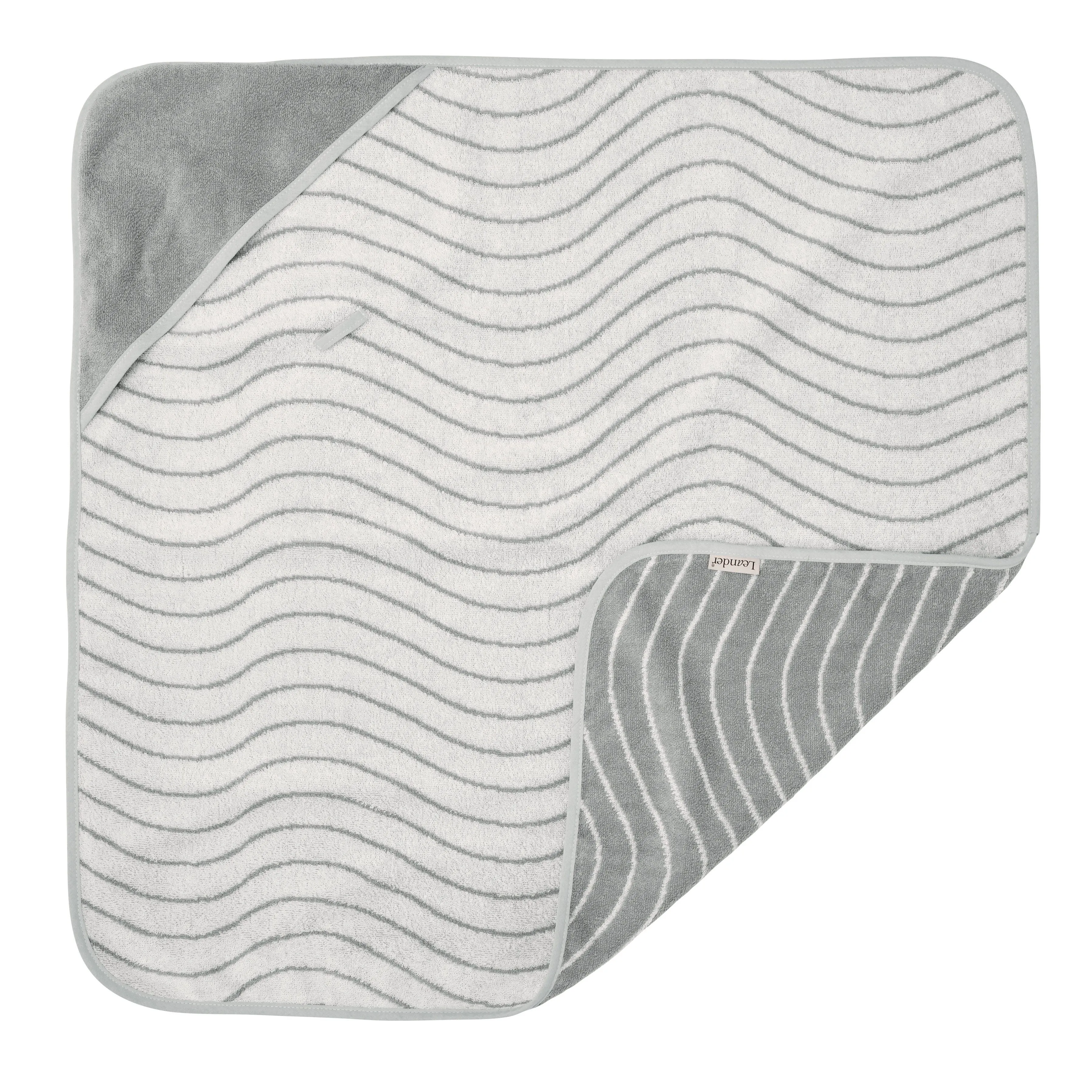 Leander hettegenser, Woodland, økologisk bomull – cool grey
