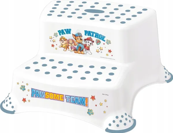 KEEEPERS dobbelte trappetrinn PAW PATROL, hvit, 10032
