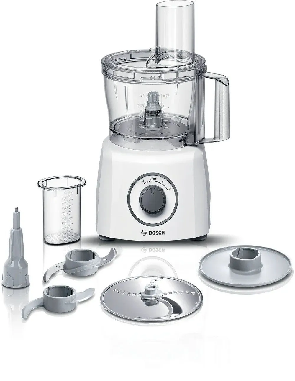 Bosch MCM3100W Foodprosessor MultiTalent 3 - 800 W - Hvit