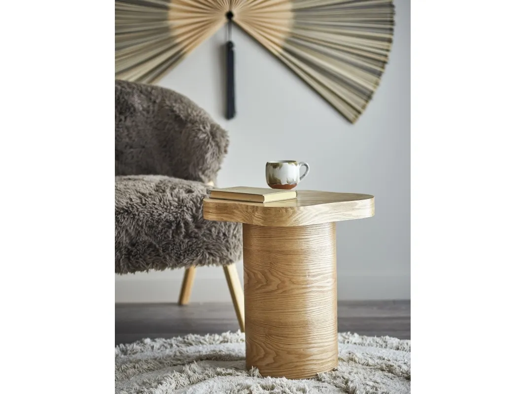 BLOOMINGVILLE Elmer Sidebord, Natur, MDF