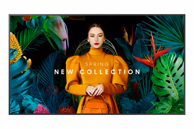 Samsung 65" QB65C 16/7 350 nits 4K Signage