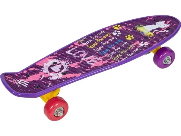 Skateboard Enero Mini Love Kitty (universell plast)