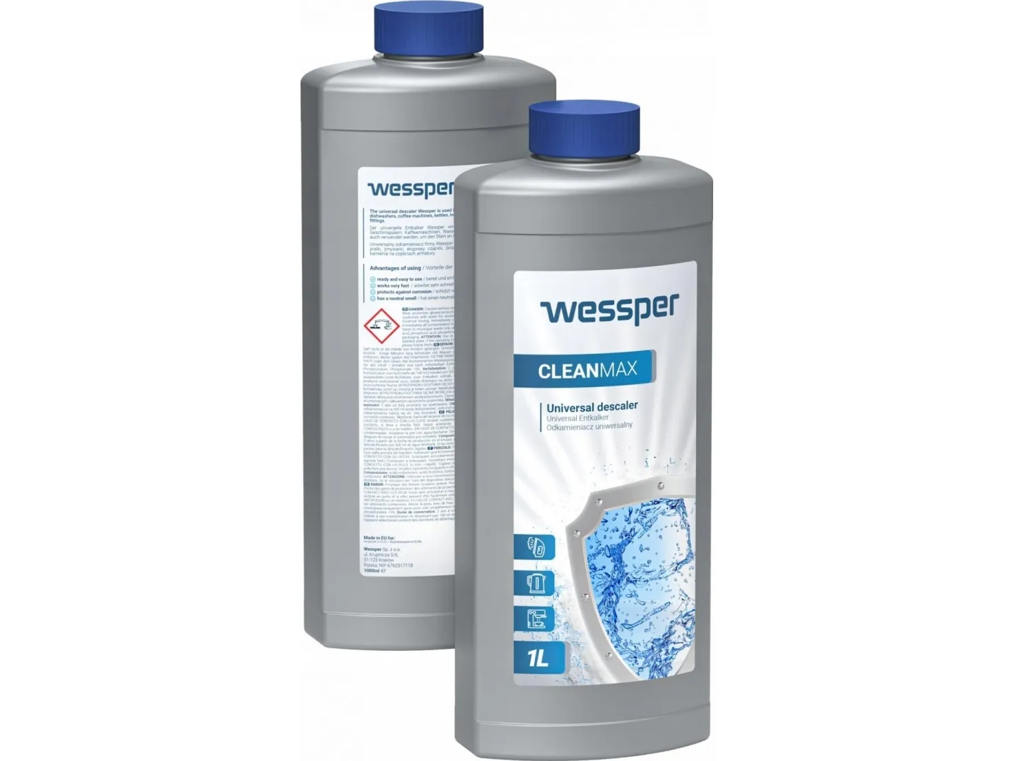 Wessper avkalkingsmiddel CleanMax 1 l (WES087)