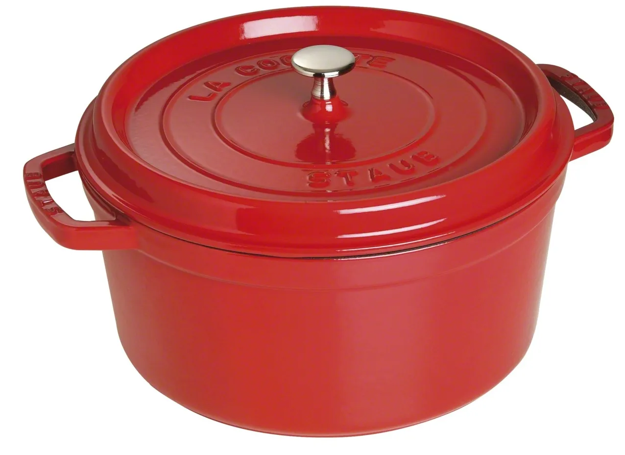 ZWILLING 40509-852-0, 6,7 l, Rød, Støpejern, Keramisk, Gass, Halogen, Induksjon, 240 °C, 280 mm